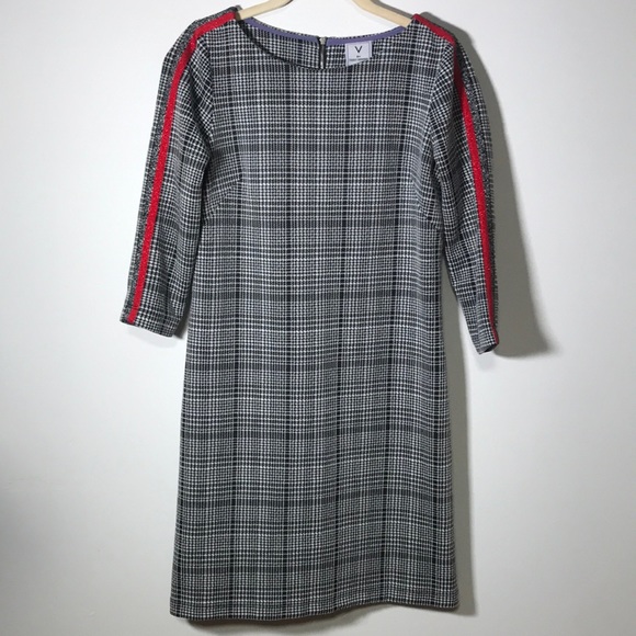 V By Violet Weekend Houndstooth Dress Sz Small. - Picture 3 of 10